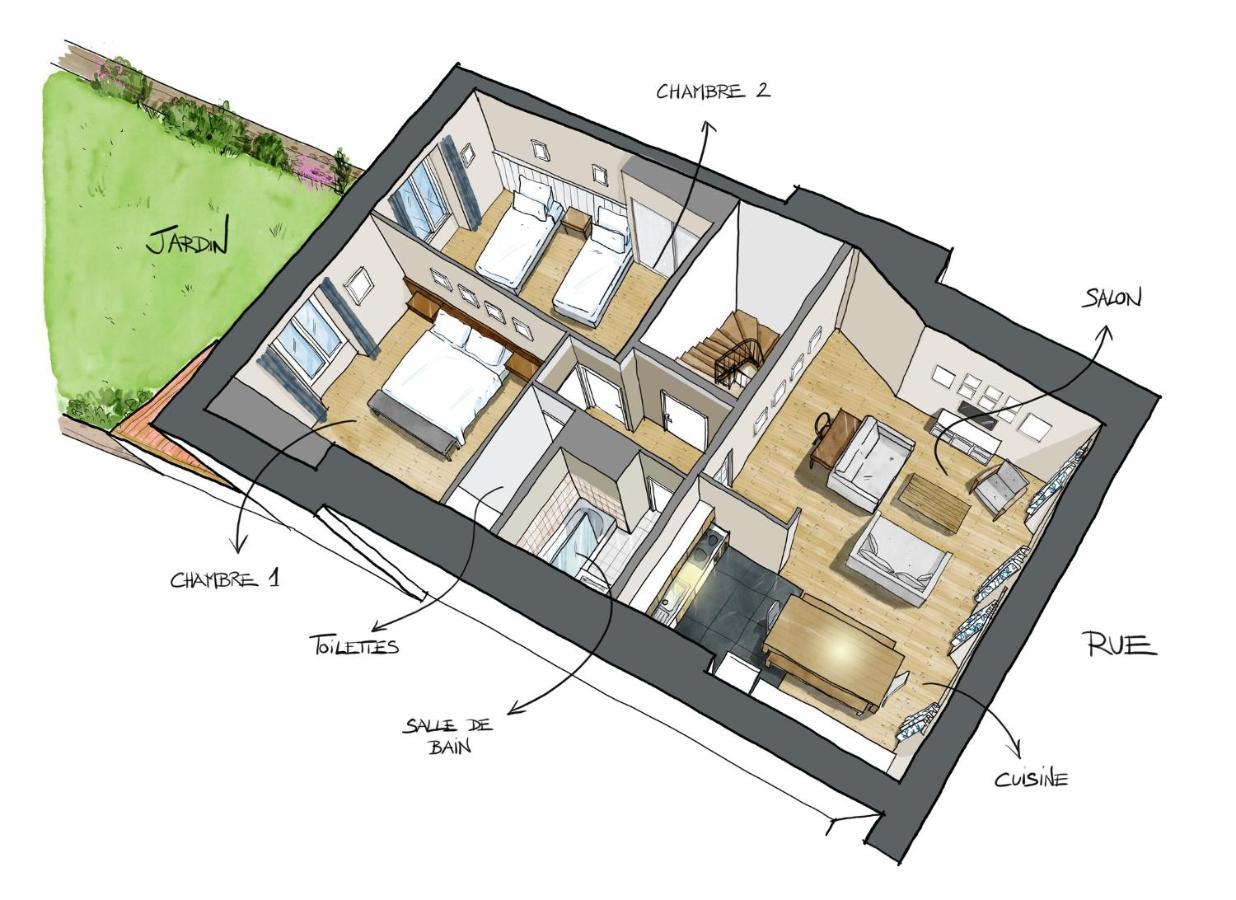 Apartment Bel Appartement, Bien Equipe Et Confortable Dans Le Centre Historique